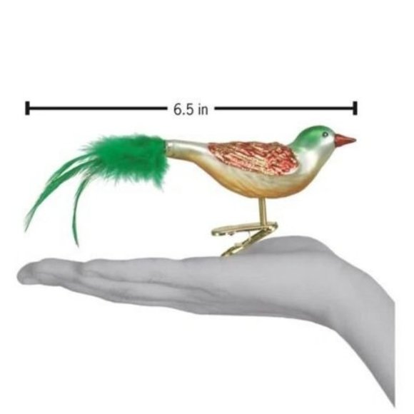 Christmas Bird Clip-On Retired Old World Christmas - Picture 3 of 3